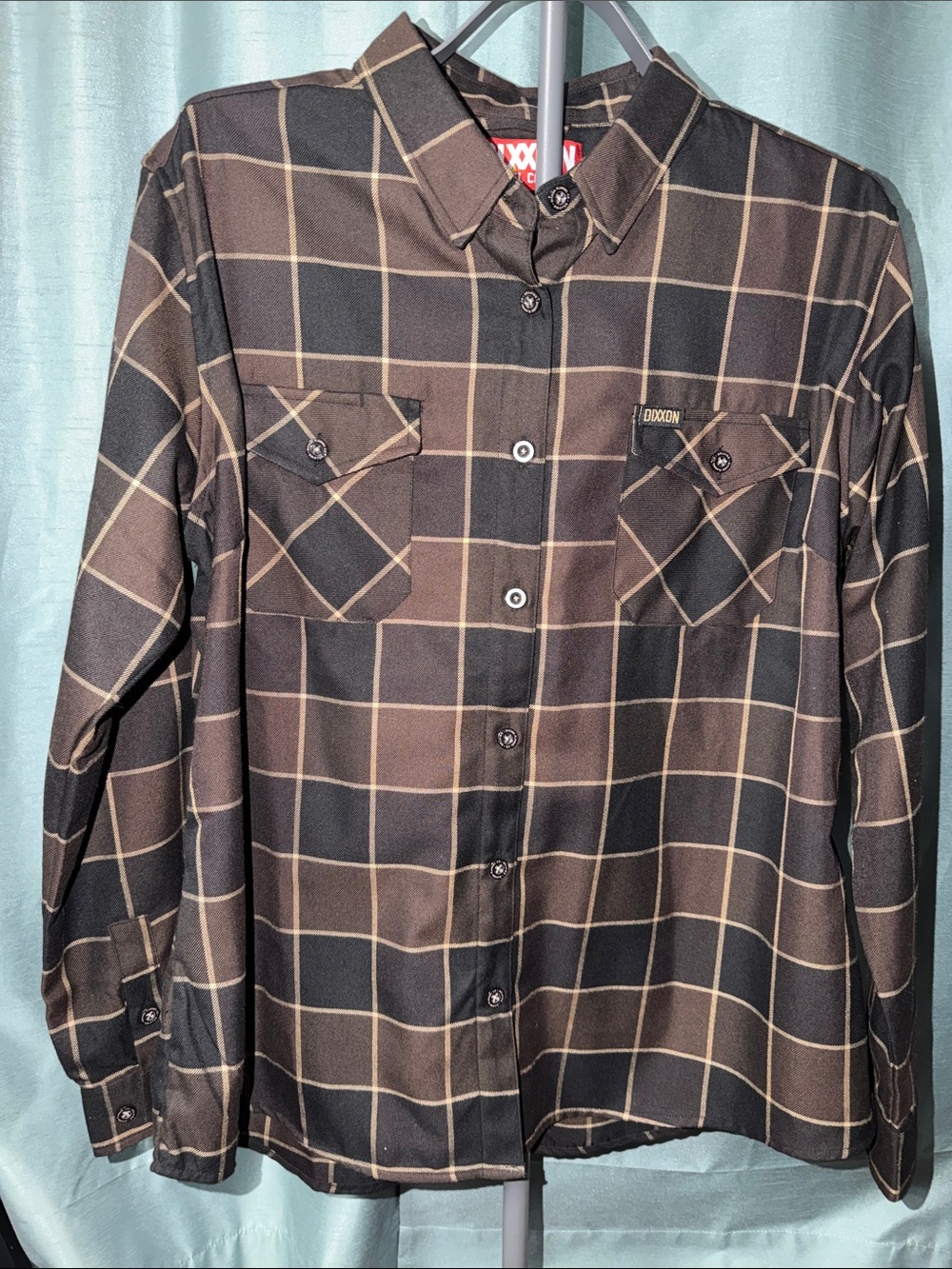 Dixxon Co. ‘The Drifter’ Brown and Black Plaid Flannel - Womens 2XL